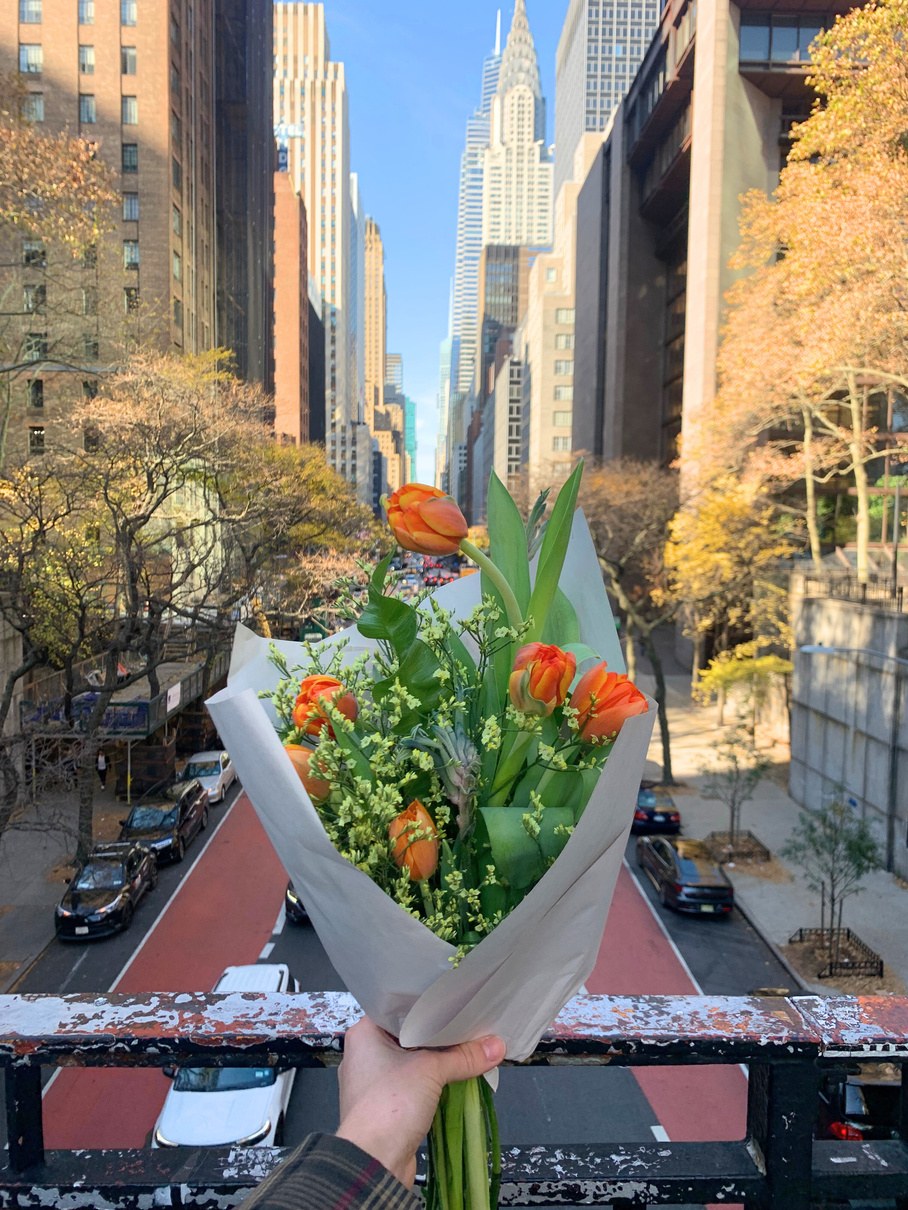 Market blooms bouquet
